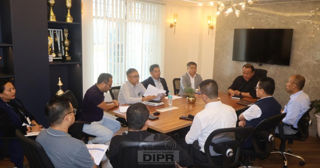 DIRECTOR OF CENSUS OPERATIONS CALLS ON DC KOHIMA, REVIEWS CENSUS PROGRESS