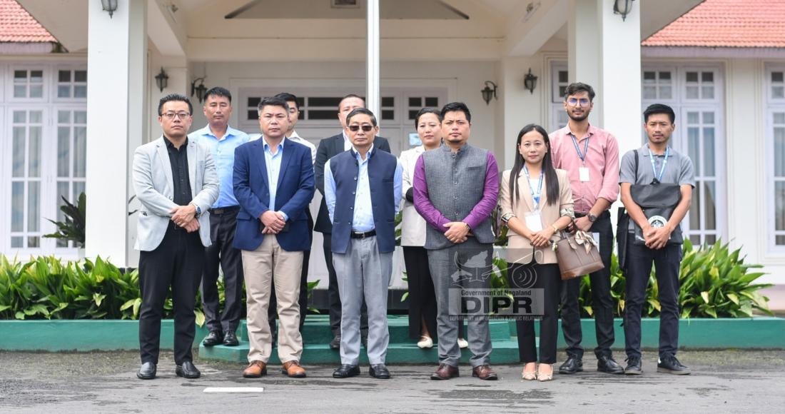 CHIEF SECRETARY'S OFFICIAL RESIDENCE COVERED UNDER CENSUS 2027 HOUSE LISTING IN KOHIMA