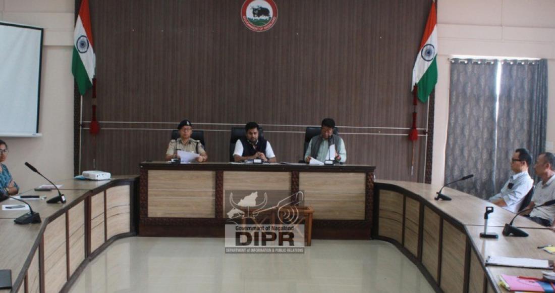 COORDINATION MEETING HELD AT MOKOKCHUNG