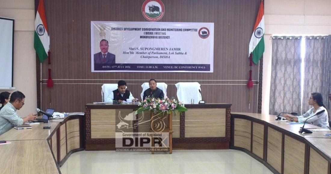 DISHA Meeting Reviews Implementation of Development Schemes in Mokokchung