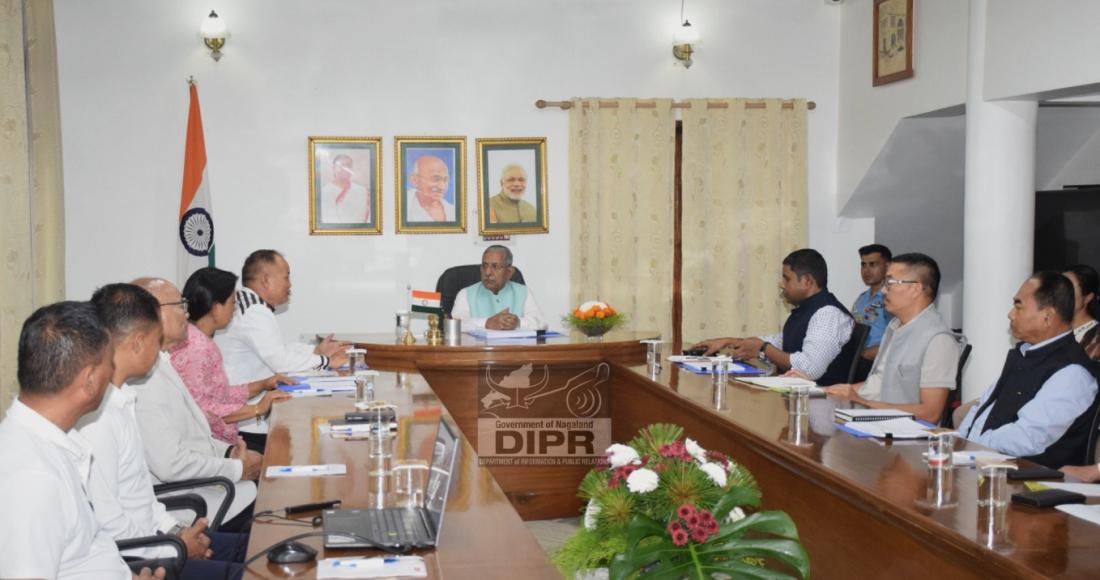 GOVERNOR REVIEWS AGRICULTURE DEPARTMENT'S SCHEMES AND PROGRAMMES