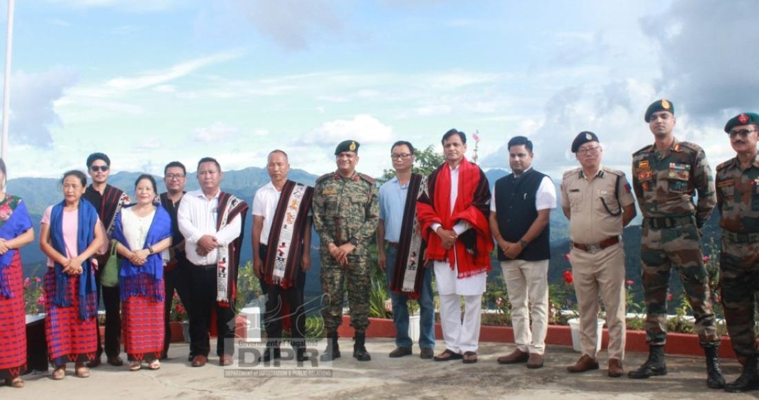 UNION MINISTER NITYANAND RAI VISITS MOKOKCHUNG