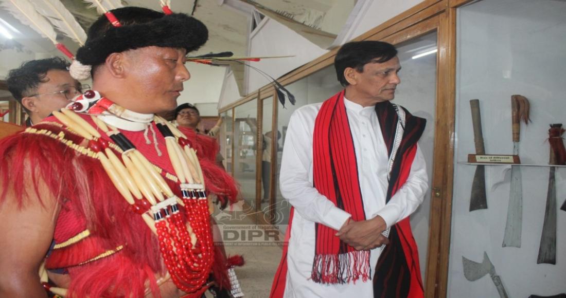 UNION MINISTER NITYANAND RAI VISITS MOKOKCHUNG