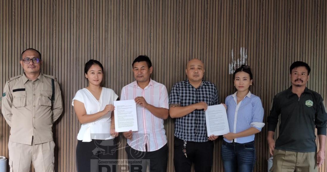 90.8 HILLS FM AND INTANKI NATIONAL PARK SIGN MOU FOR CONSERVATION AWARENESS DIMAPUR, NAGALAND