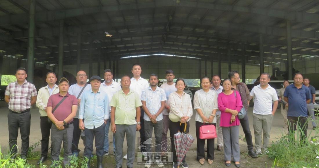 YHOME INSPECTS WASTE MANAGEMENT FACILITIES AT KOHIMA