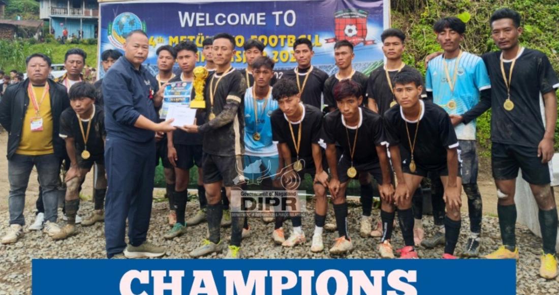 SANGPHUR FC WINS 4th METÜMNYO FOOTBALL CHAMPIONSHIP