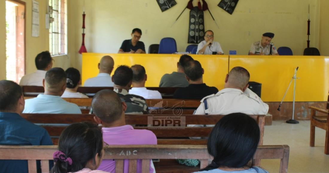 COORDINATION MEETING HELD FOR INDEPENDENCE DAY CELEBRATION AT TULI SUB-DIVISION