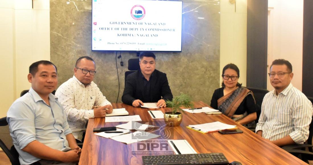 MEDIA CELL COORDINATION MEETING FOR SIR 2026 HELD IN KOHIMA