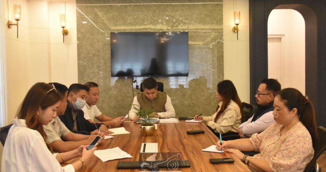 KOHIMA DISTRICT WATER AND SANITATION MISSION REVIEWS GPDP PREPARATION UNDER 16th FINANCE COMMISSION