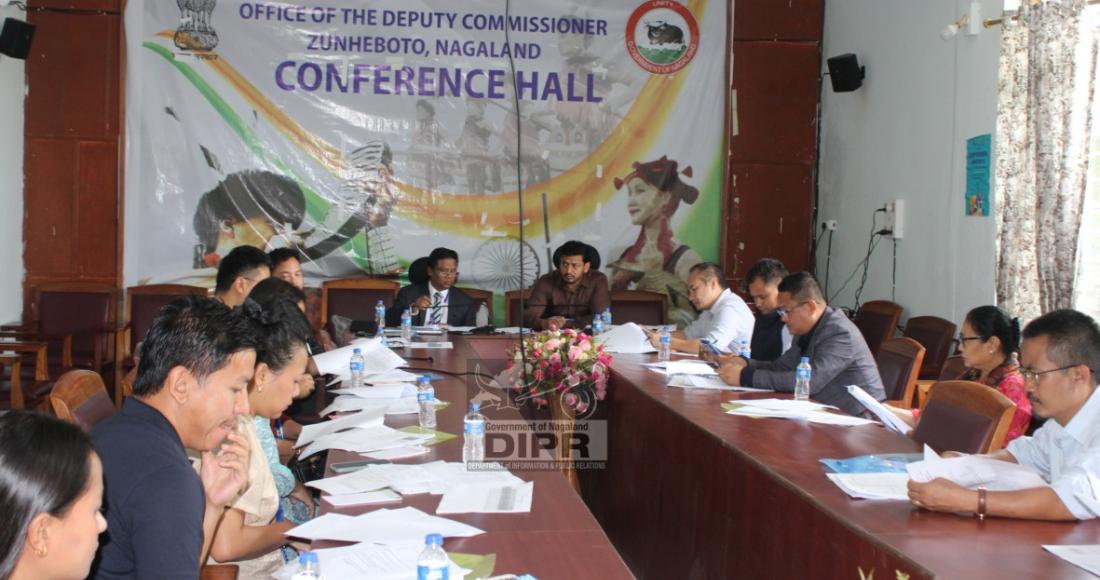 A SPECIAL DISTRICT CONSULTATIVE COMMITTEE (DCC) MEETING REVIEWS BANKING AND FINANCIAL INCLUSION IN ZUNHEBOTO