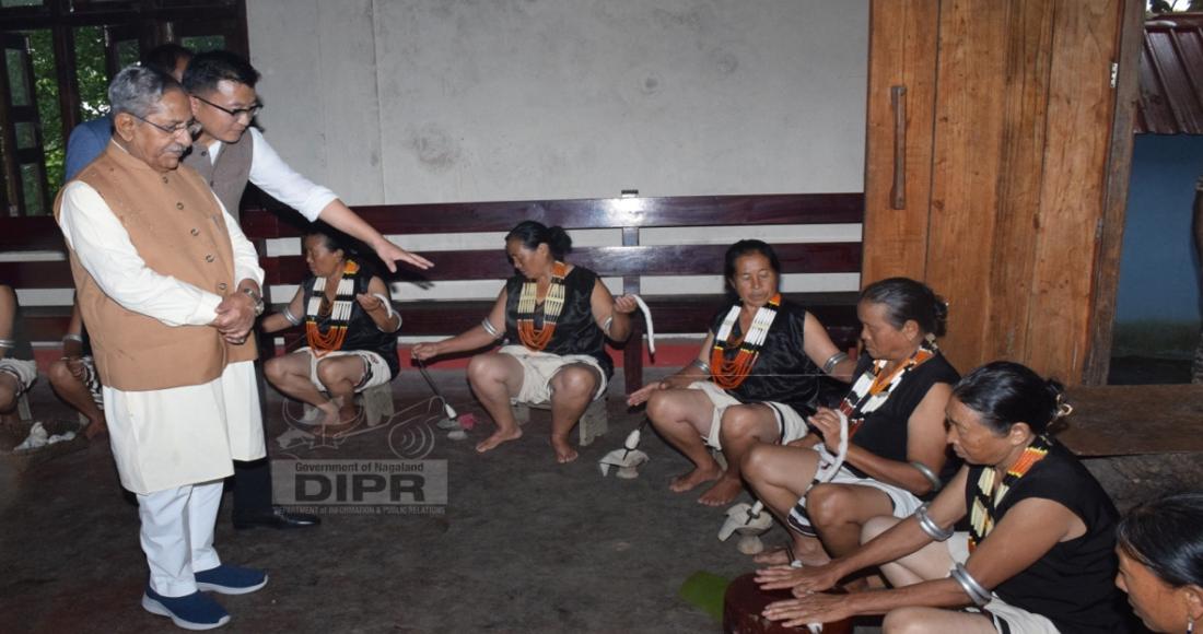 GOVERNOR VISITS TUOPHEMA VILLAGE