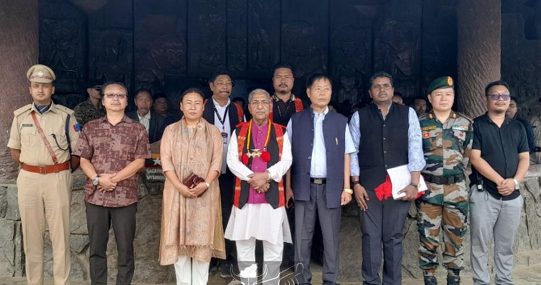 GOVERNOR NAND KISHORE YADAV VISITS MON DISTRICT