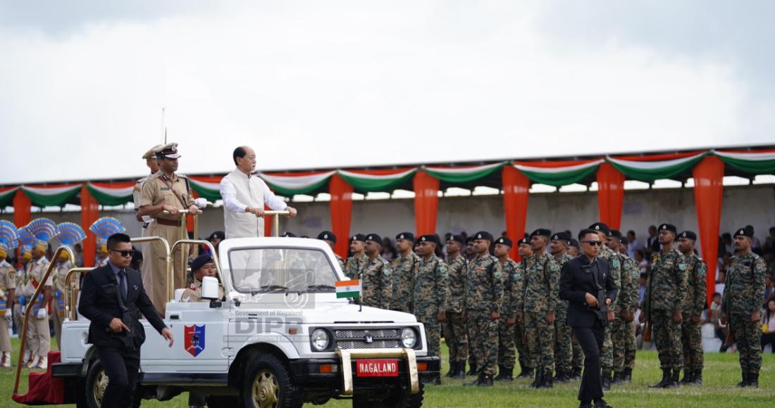 CM ADDRESSES ON THE OCCASION OF THE 80th INDEPENDENCE DAY    RIO REAFFIRMS COMMITMENT TO NAGA PEACE PROCESS, FNTA AND STRONGER LAW AND ORDER
