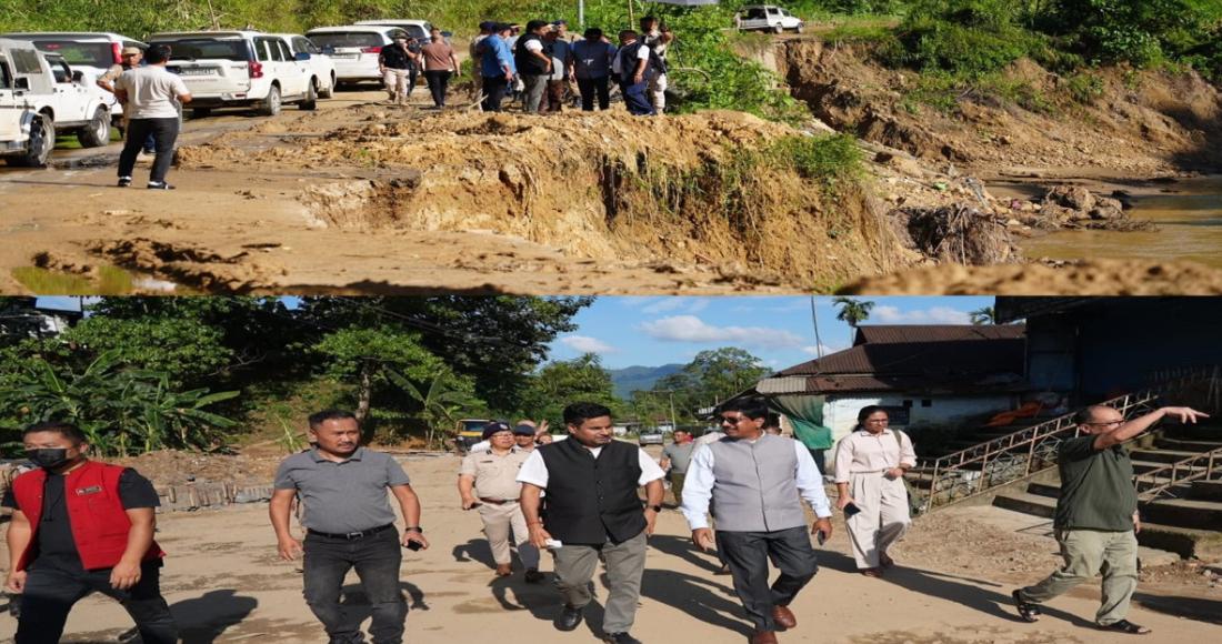 INTER MINISTERIAL CENTRAL TEAM HELD BREIFING SESSION ON DISASTER AT MOKOKCHUNG