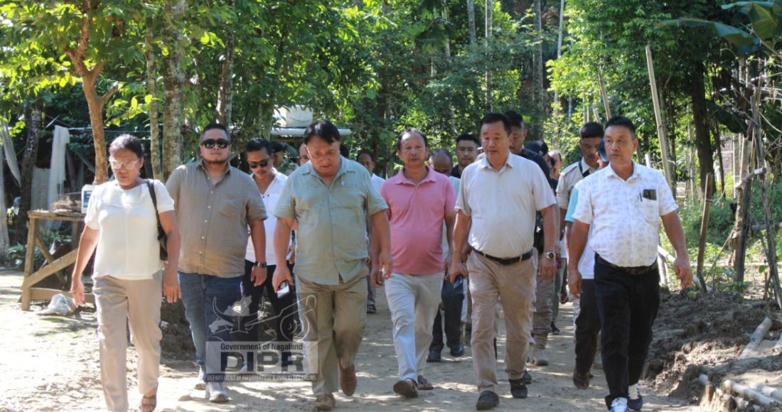 ADVISORS VISITS FLOOD AFFECTED SITES AT TULI