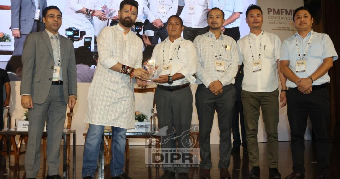 NAGALAND RECEIVES HONOURS AT PRADHAN MANTRI FORMALISATION OF MICRO FOOD PROCESSING ENTERPRISES (PMFME) CONCLAVE 2026