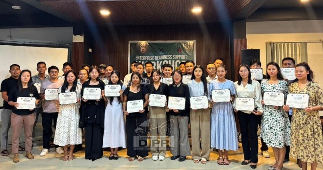 NSEDM CONDUCTS THIRD ENTERPRISE READINESS SUPPORT WORKSHOP FOR TRAINED CANDIDATES IN DIMAPUR