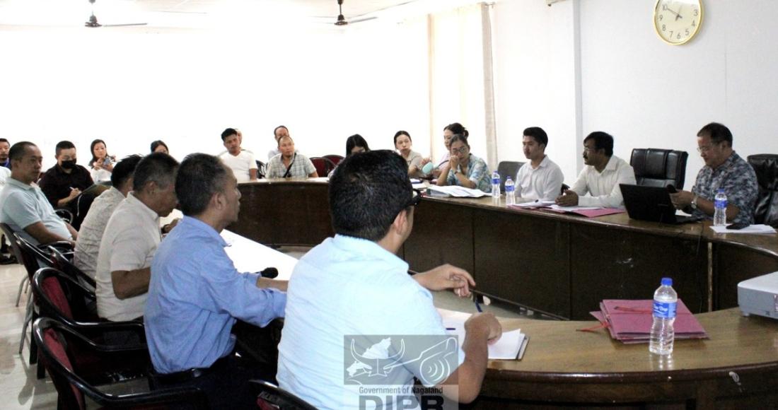 ECI SECRETARY REVIEW LOW MAPPING POLLING STATIONS IN DIMAPUR