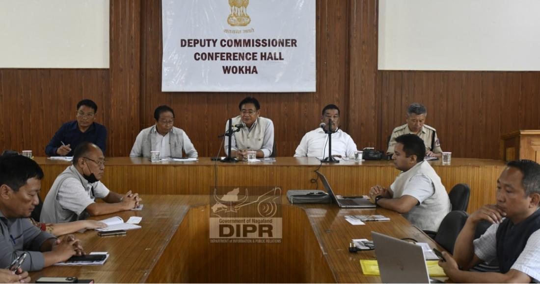DPDB CHAIRMAN WOKHA DIRECTS NHIDCL TO COMPLETE WOKHA - MERAPANI HIGHWAY WITHIN THREE MONTHS