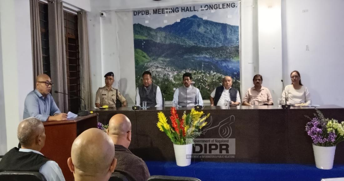 INTER MINISTERIAL CENTRAL TEAM HELD BREIFING SESSION ON DISASTER AT LONGLENG