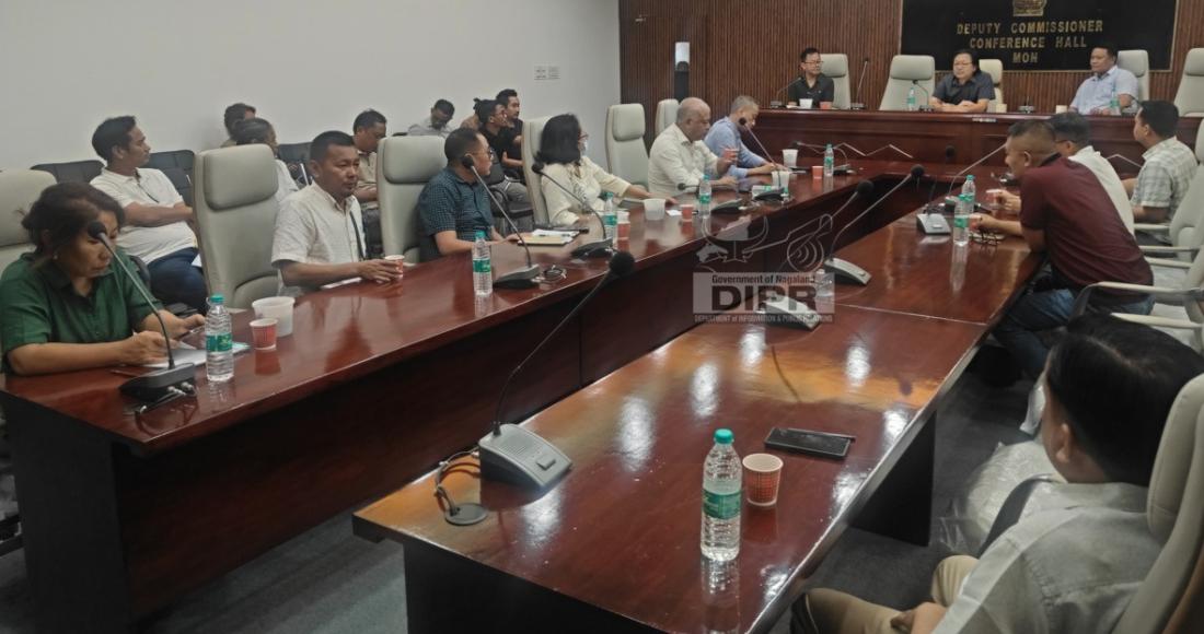 COORDINATION MEETING HELD AT MON
