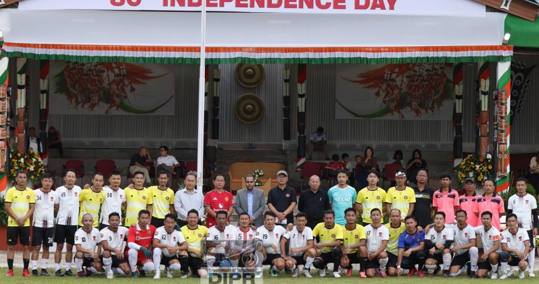 exhibition football match played at Secretariat
