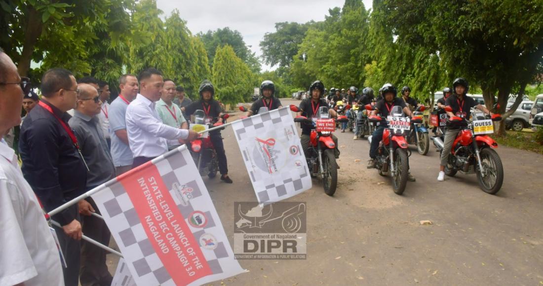 STATE-LEVEL IEC CAMPAIGN ON HIV & STI AWARENESS LAUNCHED AT CHUMOUKEDIMA