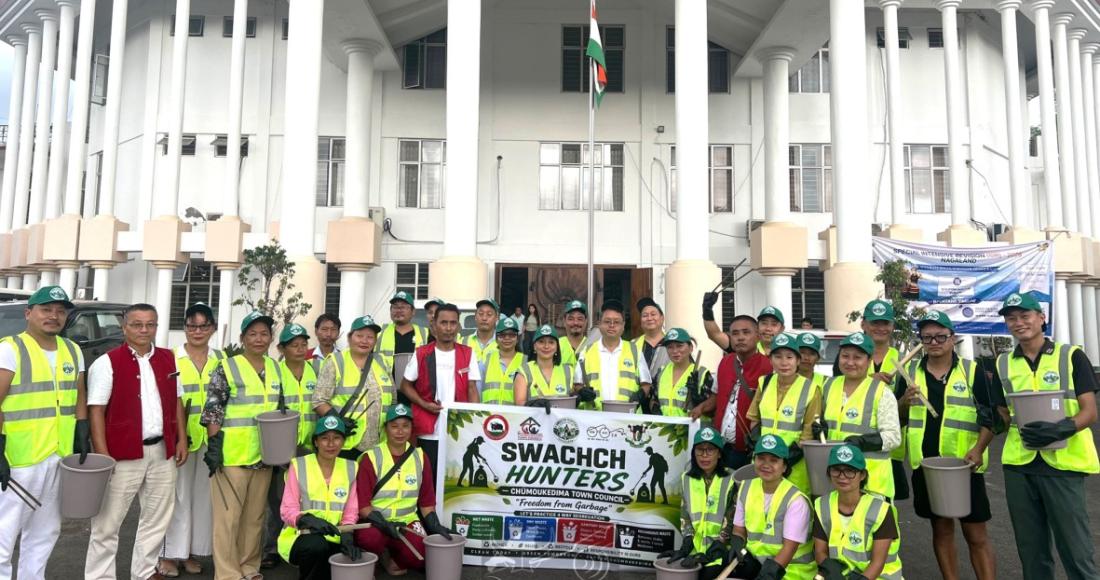 CHUMOUKEDIMA TOWN COUNCIL INTRODUCES ‘SWACHH HUNTERS’ TO PROMOTE CLEAN AND LITTER-FREE TOWN