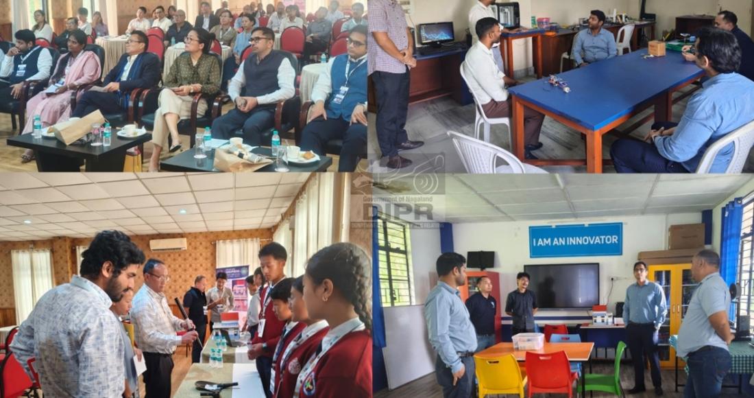 NITI AAYOG AND NAGALAND ADVANCE SCHOOL INNOVATION THROUGH STATE CONSULTATION AND ATL VISITS
