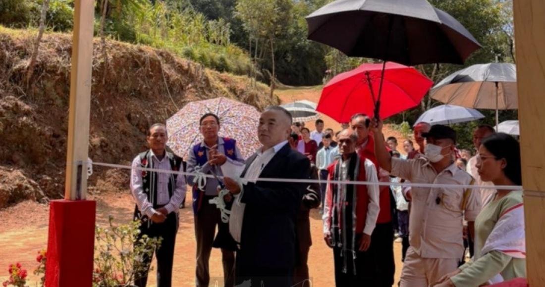 Z. NYUSIETHO NYUTHE INAUGURATES MOLLEN VILLAGE COUNCIL HALL