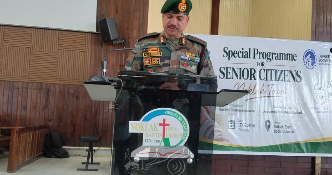 SPECIAL PROGRAMME FOR SENIOR CITIZENS HELD AT NOKLAK