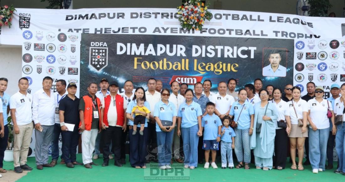 DIMAPUR DISTRICT FOOTBALL LEAGUE-CUM-LATE HEJETO AYEMI FOOTBALL TROPHY BEGINS
