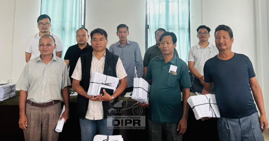 Distribution of draft publication of Electoral roll at Noklak