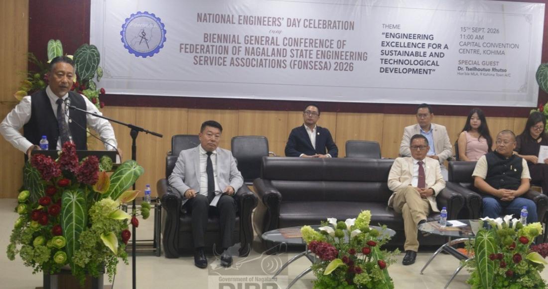 FONSESA HOLDS NATIONAL ENGINEERS’ DAY CELEBRATION AND BIENNIAL CONFERENCE IN KOHIMA