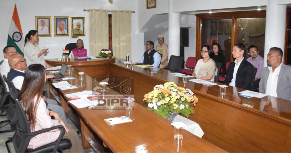 GOVERNOR REVIEWS FUNCTIONING OF NAGALAND PUBLIC SERVICE COMMISSION