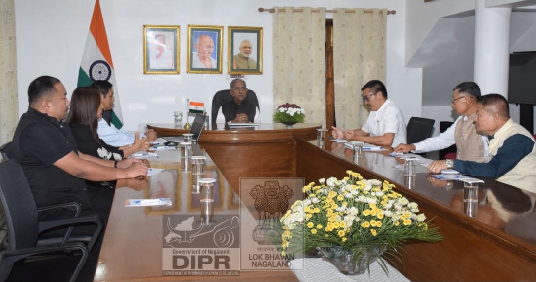 GOVERNOR REVIEWS FUNCTIONING OF NAGALAND KHADI & VILLAGE INDUSTRIES BOARD