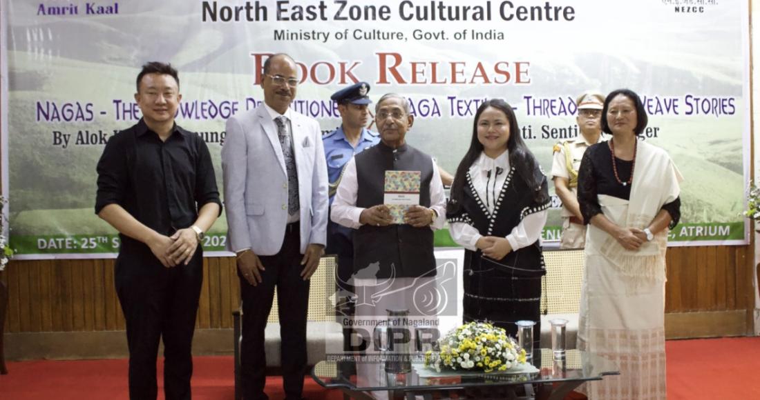 GOVERNOR NAND KISHORE YADAV RELEASES BOOKS ON NAGA KNOWLEDGE, TEXTILES