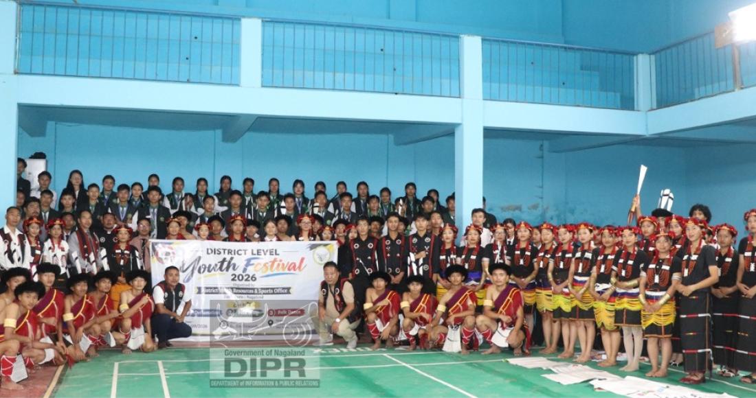DISTRICT-LEVEL YOUTH FESTIVAL HELD ACROSS THE STATE (ZUNHEBOTO)
