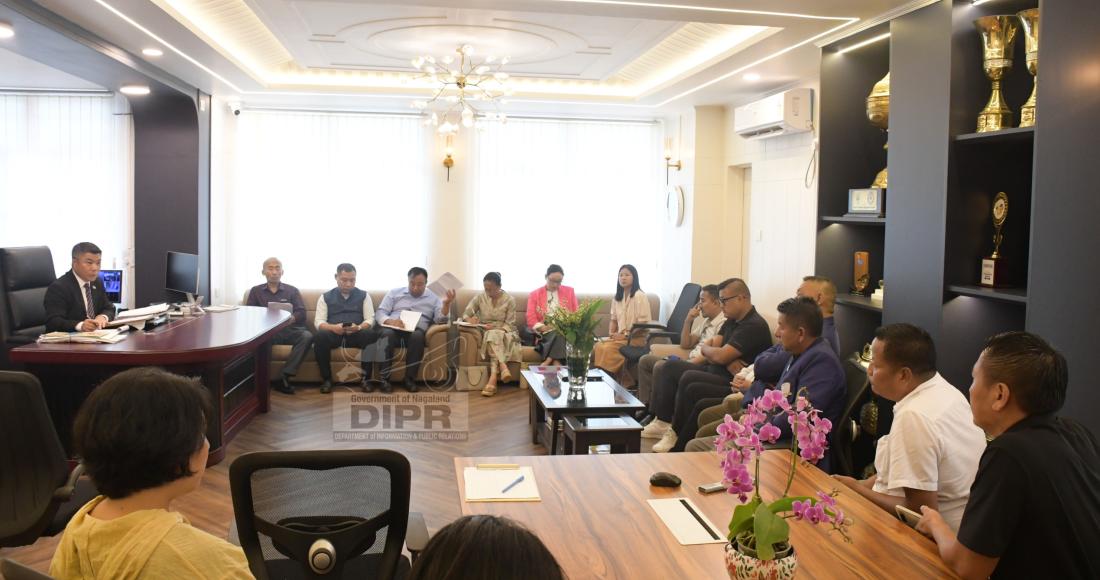 KOHIMA SPORTS BODIES MEET AHEAD OF NAGALAND OLYMPIC AND PARALYMPIC GAMES