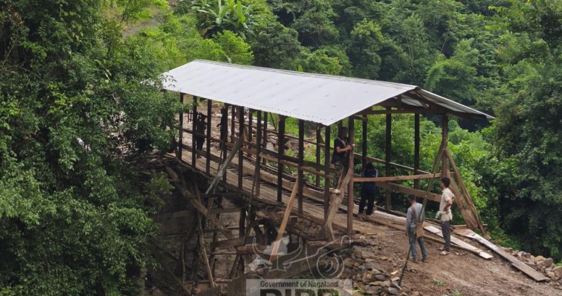DC NOKLAK INFORMS ON TEMPORARY RESTORATION OF LEIN BRIDGE LOCATED ALONG NOKLAK-PANSO ROAD