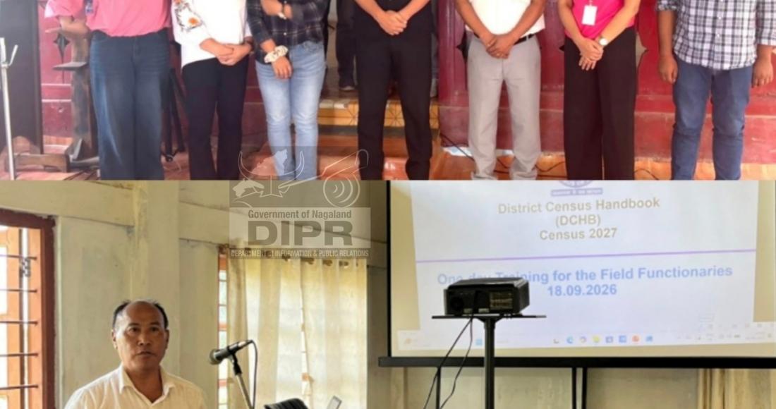 DISTRICT CENSUS HANDBOOK TRAINING HELD AT MELURI