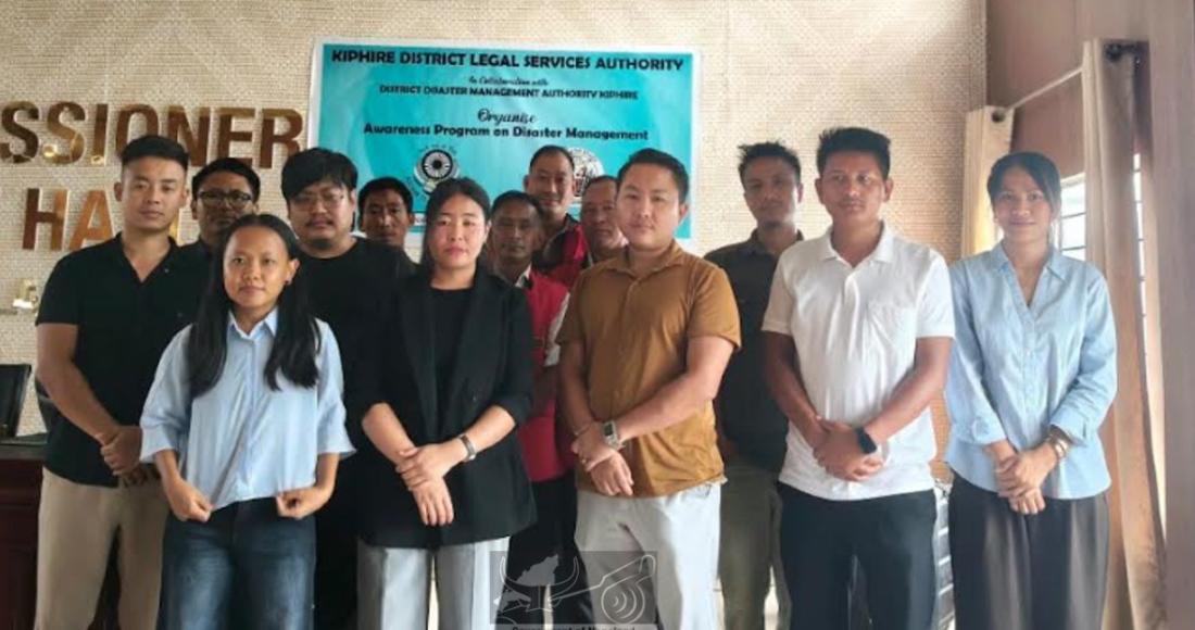 AWARENESS PROGRAMME ON DISASTER MANAGEMENT HELD AT KIPHIRE