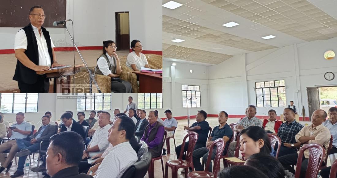 KUDECHO KHAMO INTERACTS WITH GOVERNMENT OFFICIALS IN CHOZUBA