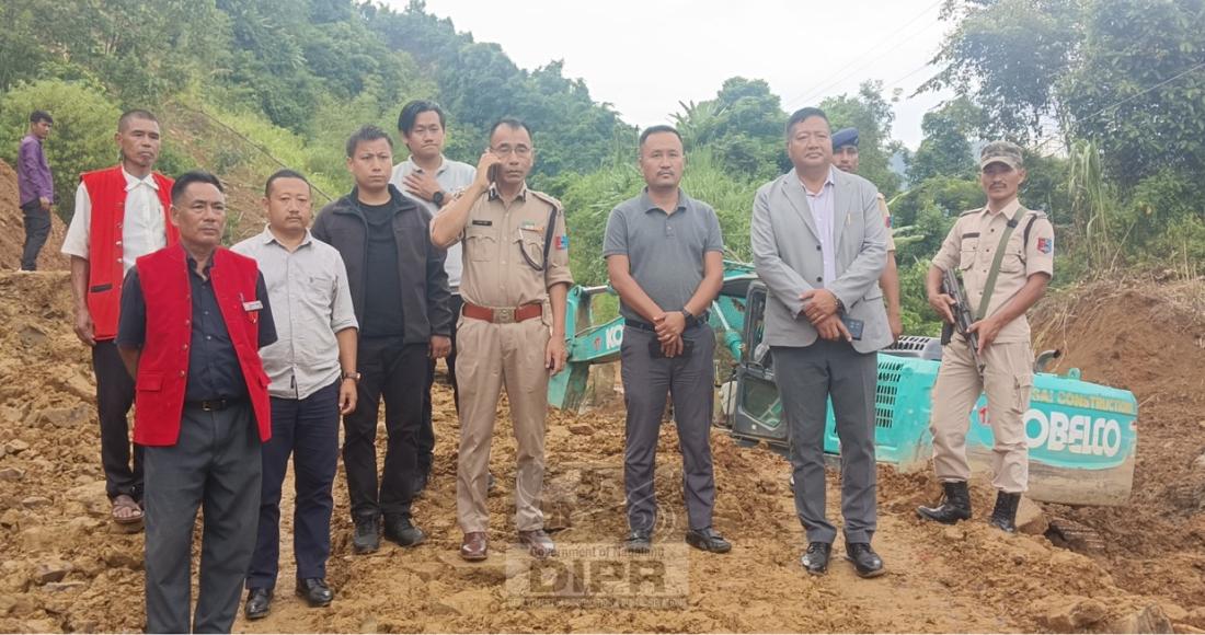 DDMA LONGLENG VERIFIES LANDSLIDE AFFECT AREA