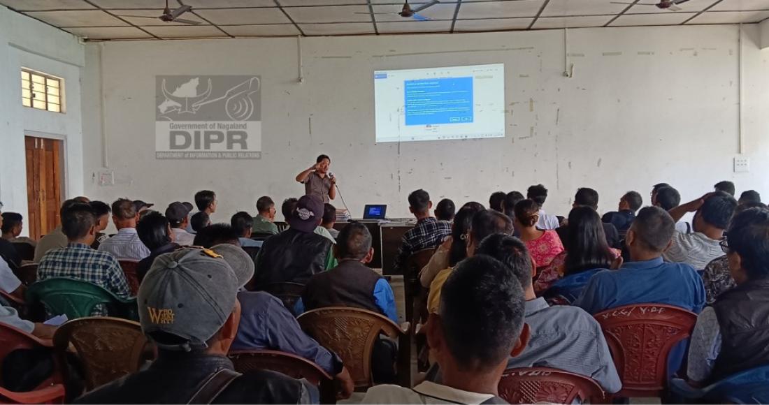 TRAINING ON JEEVAN PRAMAAN HELD AT LONGLENG