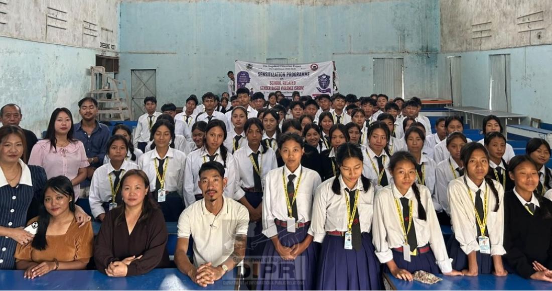 SENSITIZATION PROGRAMME ON SCHOOL-RELATED GENDER-BASED VIOLENCE HELD AT LONGLENG