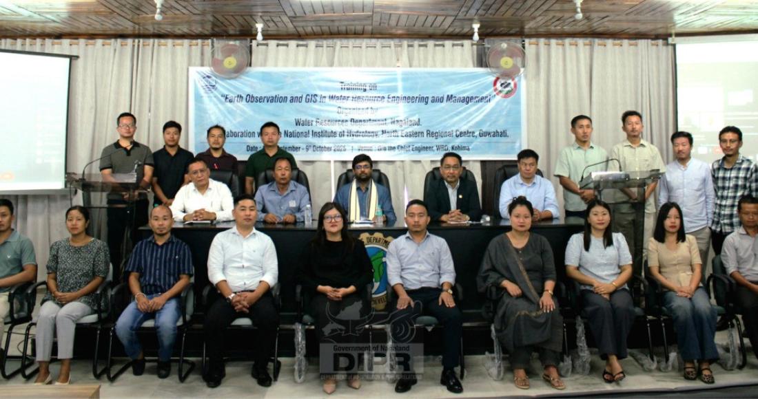 TRAINING ON ‘EARTH OBSERVATION AND GIS’ UNDERWAY IN KOHIMA