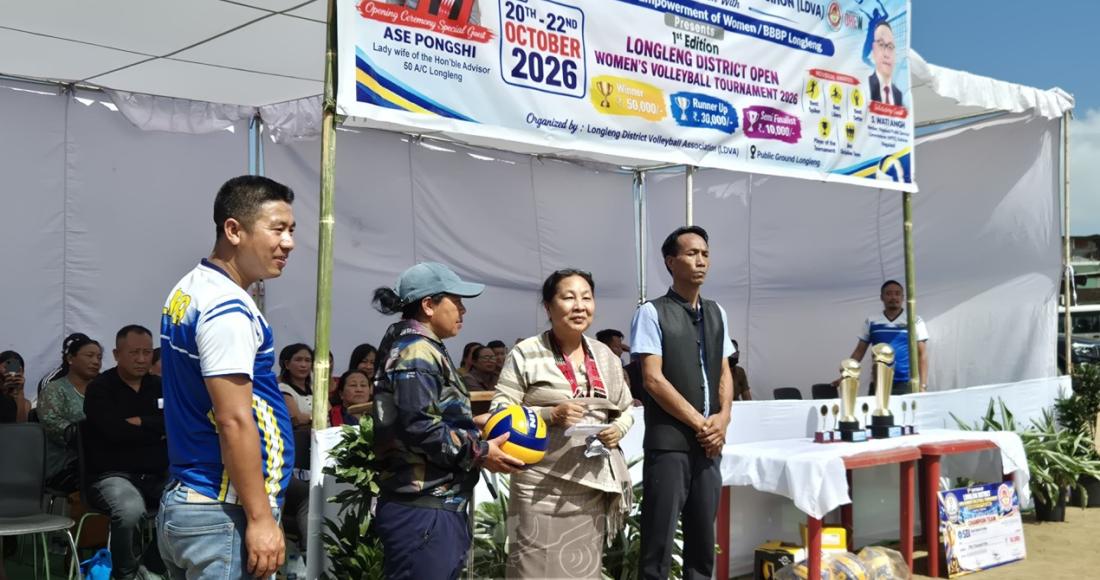 1ST EDITION OF LONGLENG DISTRICT OPEN WOMEN’S VOLLEYBALL TOURNAMENT INAUGURATED