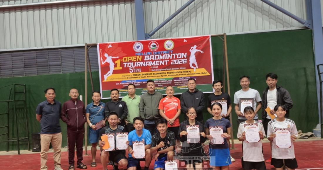 1ST MELURI DISTRICT OPEN BADMINTON TOURNAMENT 2026 CONCLUDES