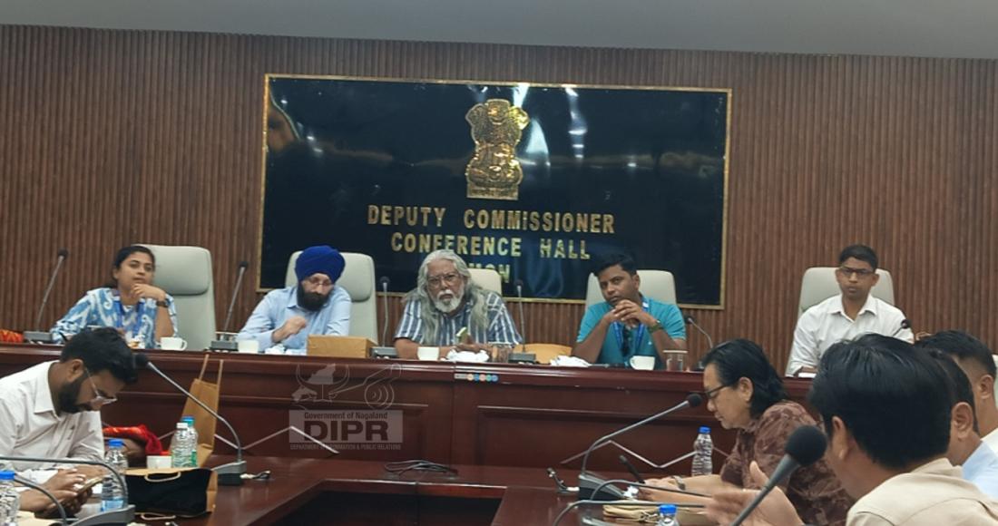 CENTRAL POST DISASTER NEEDS ASSESSMENT TEAM VISITS MON